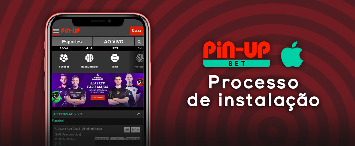 Como instalar o aplicativo Pin Up para dispositivos iOS