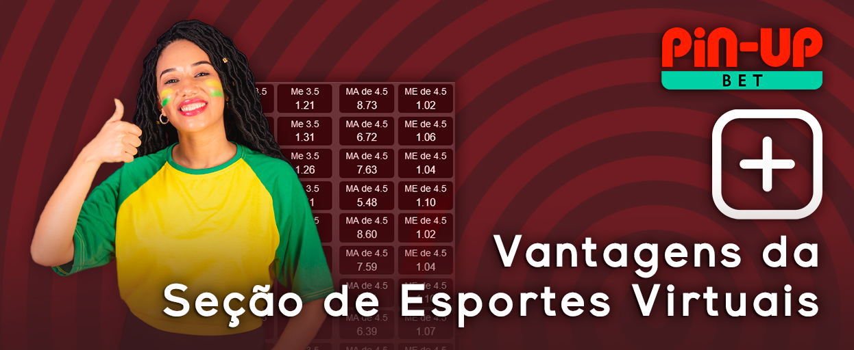 Benefícios das apostas esportivas virtuais da Pin Up para os brasileiros