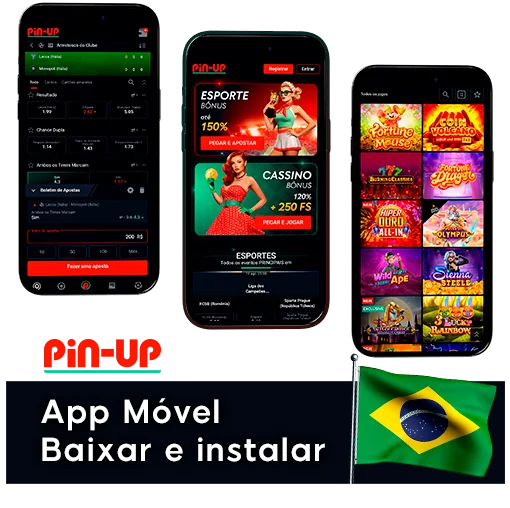 Pin Up App Móvel Baixar e instalar de graça