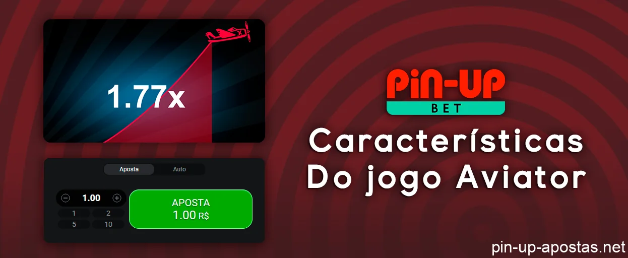 Funcionalidades do jogo Aviator no cassino on-line Pin Up