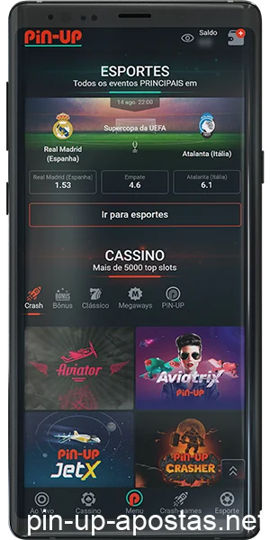 Pin Up Brazil App - Página de Apostas Esportivas