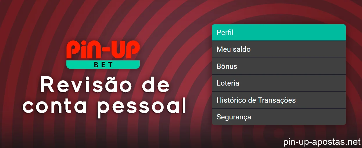 Como usar sua conta Pin Up - uma visão geral de sua conta pessoal