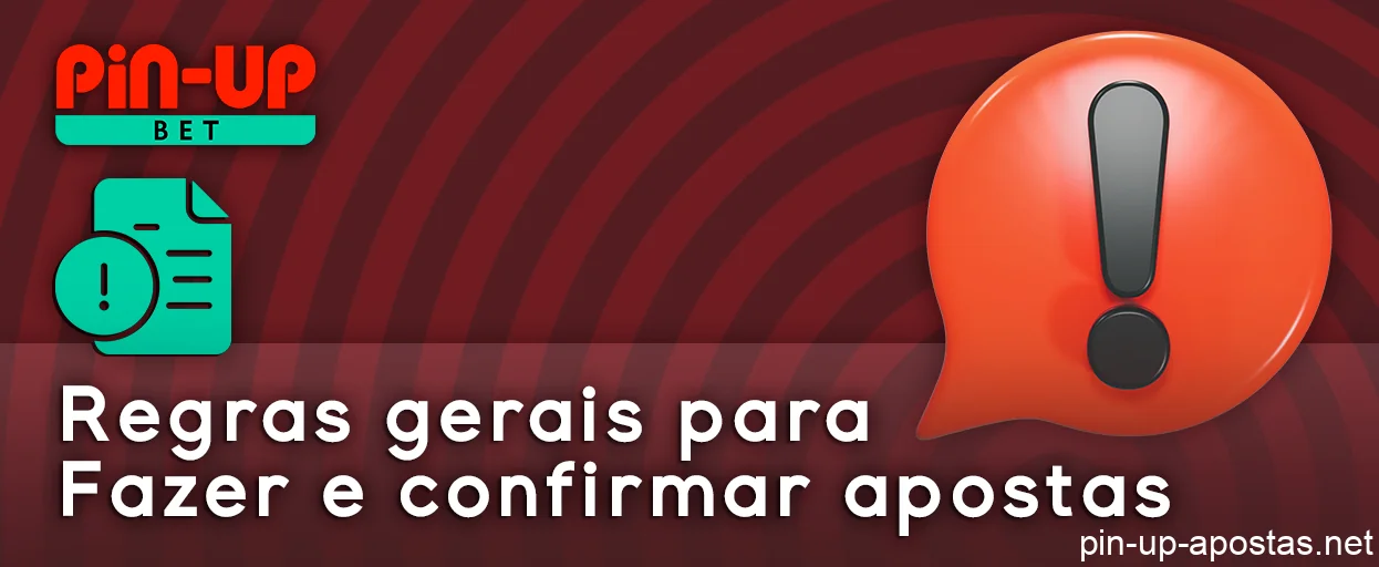 Regras gerais para apostas PinUp para jogadores BR