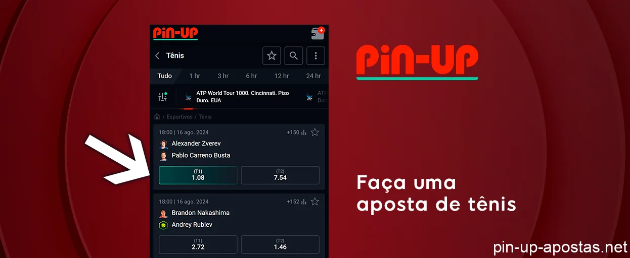 Aprenda apostas de jogo e escolha uma - Pin Up Tennis Betting