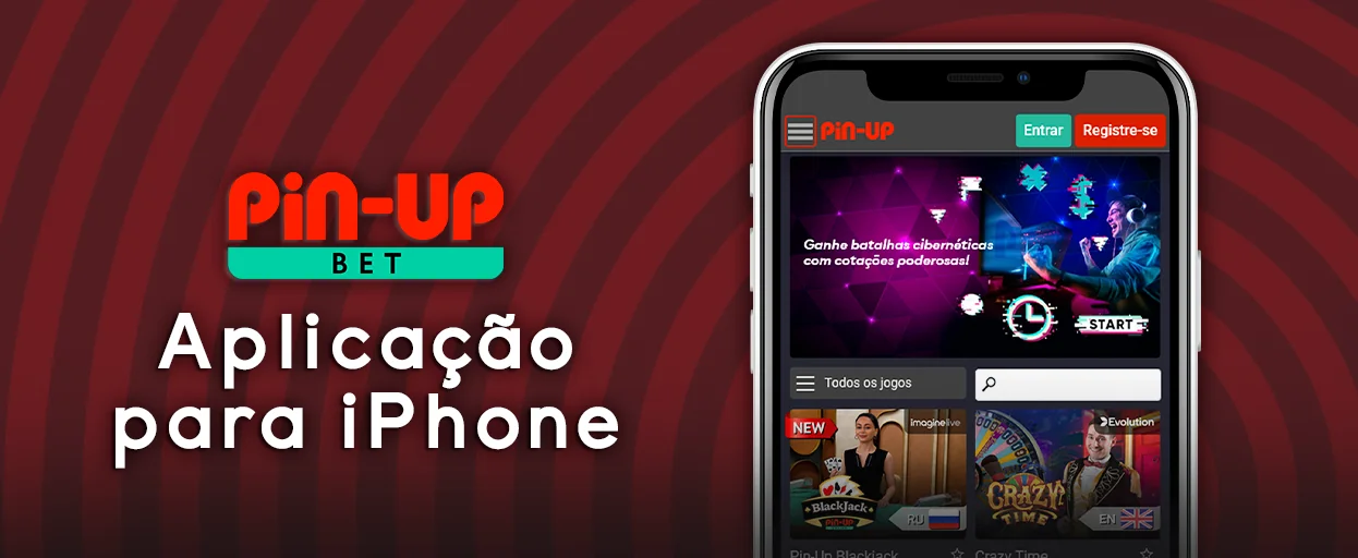 Aplicativo de cassino on-line Pin Up em telefones iOS - como instalar